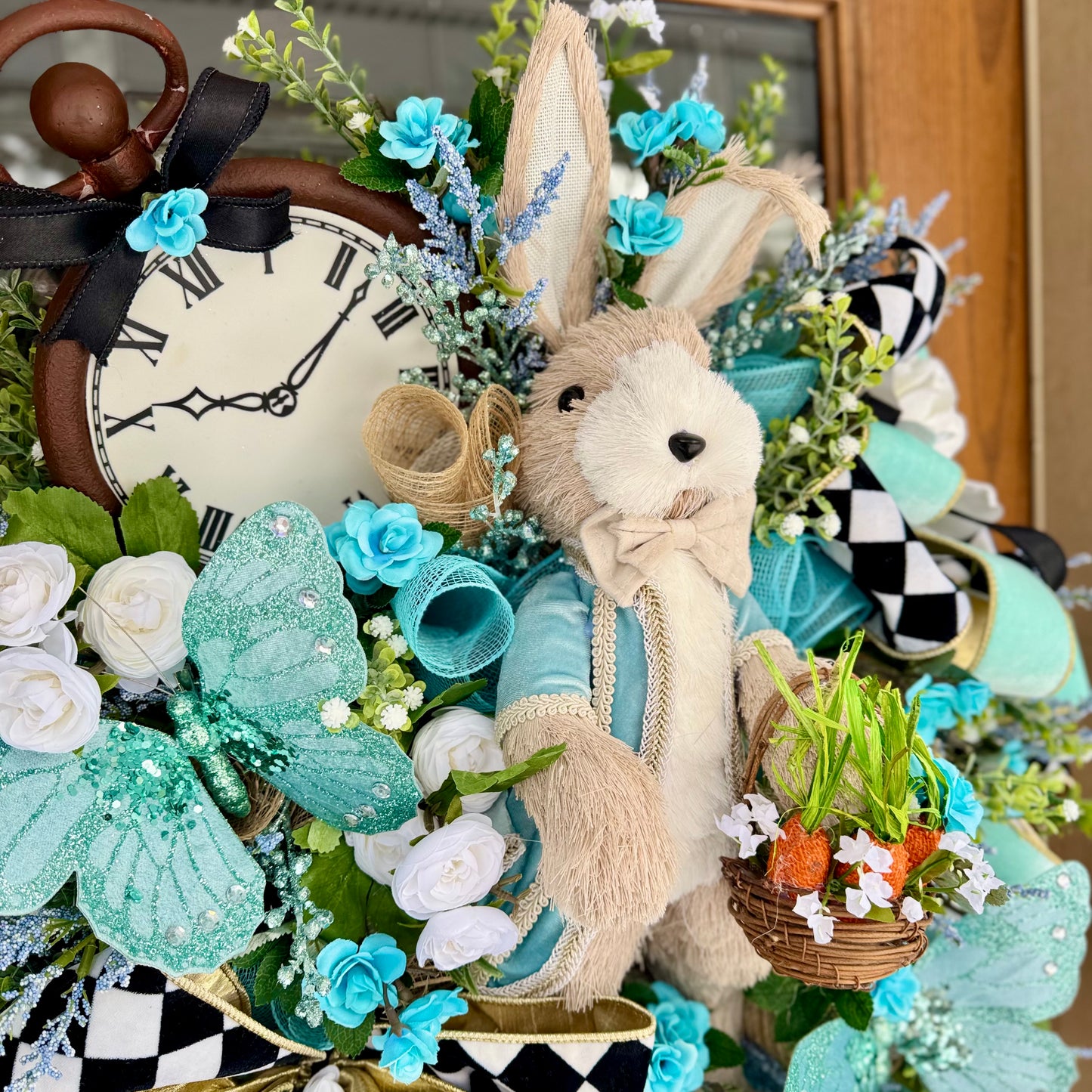 Easter Bunny Wreath | Spring Wreath | Easter Door Decor