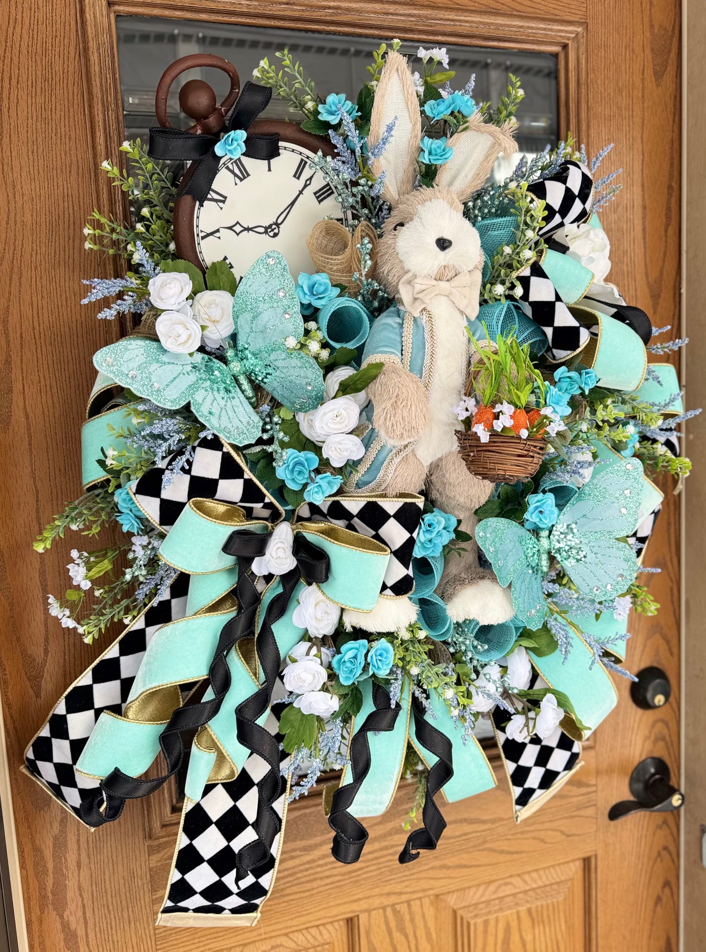 Easter Bunny Wreath | Spring Wreath | Easter Door Decor