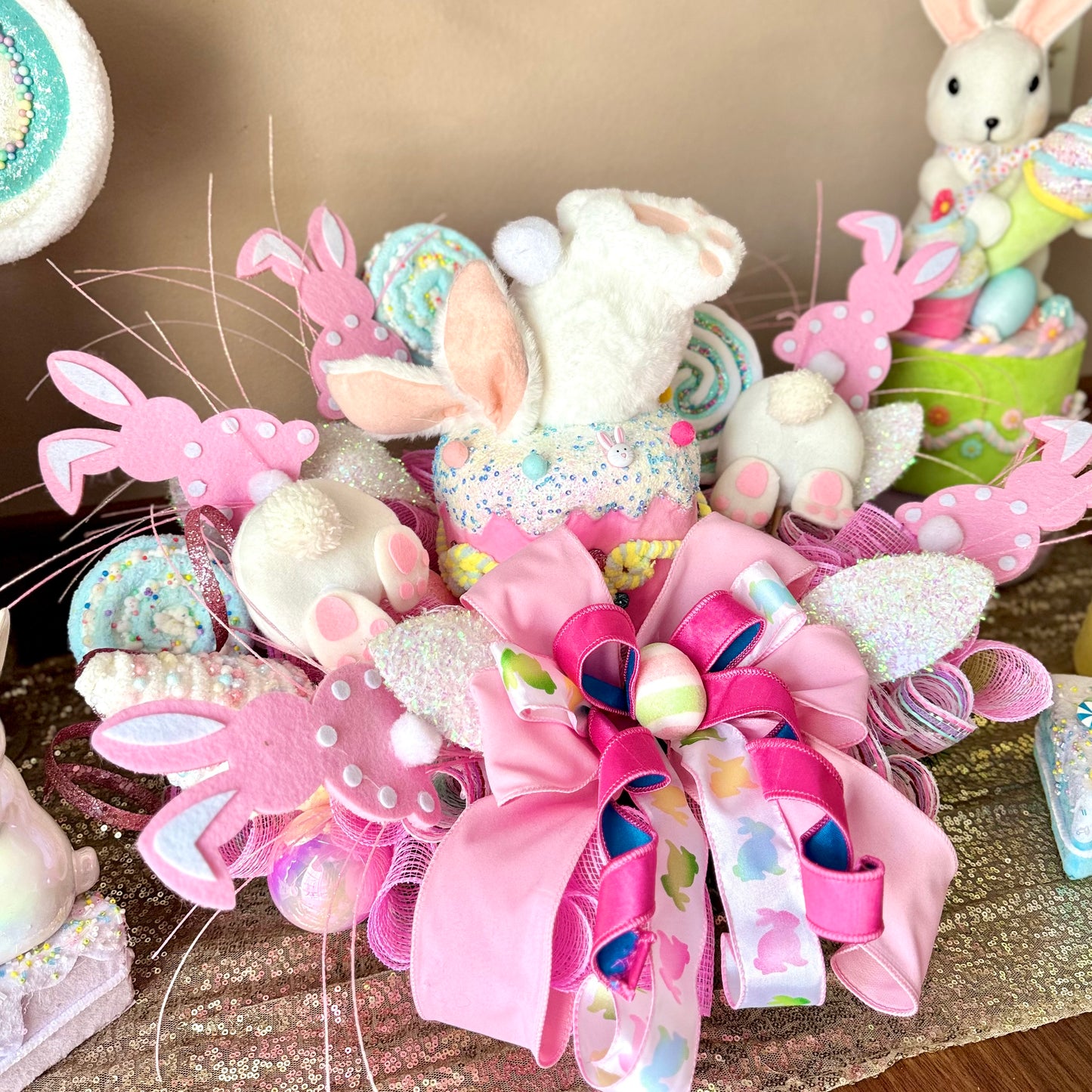 Easter Centerpiece Arrangement | Easter Table Decor | Spring Centerpiece | Easter Home Decor