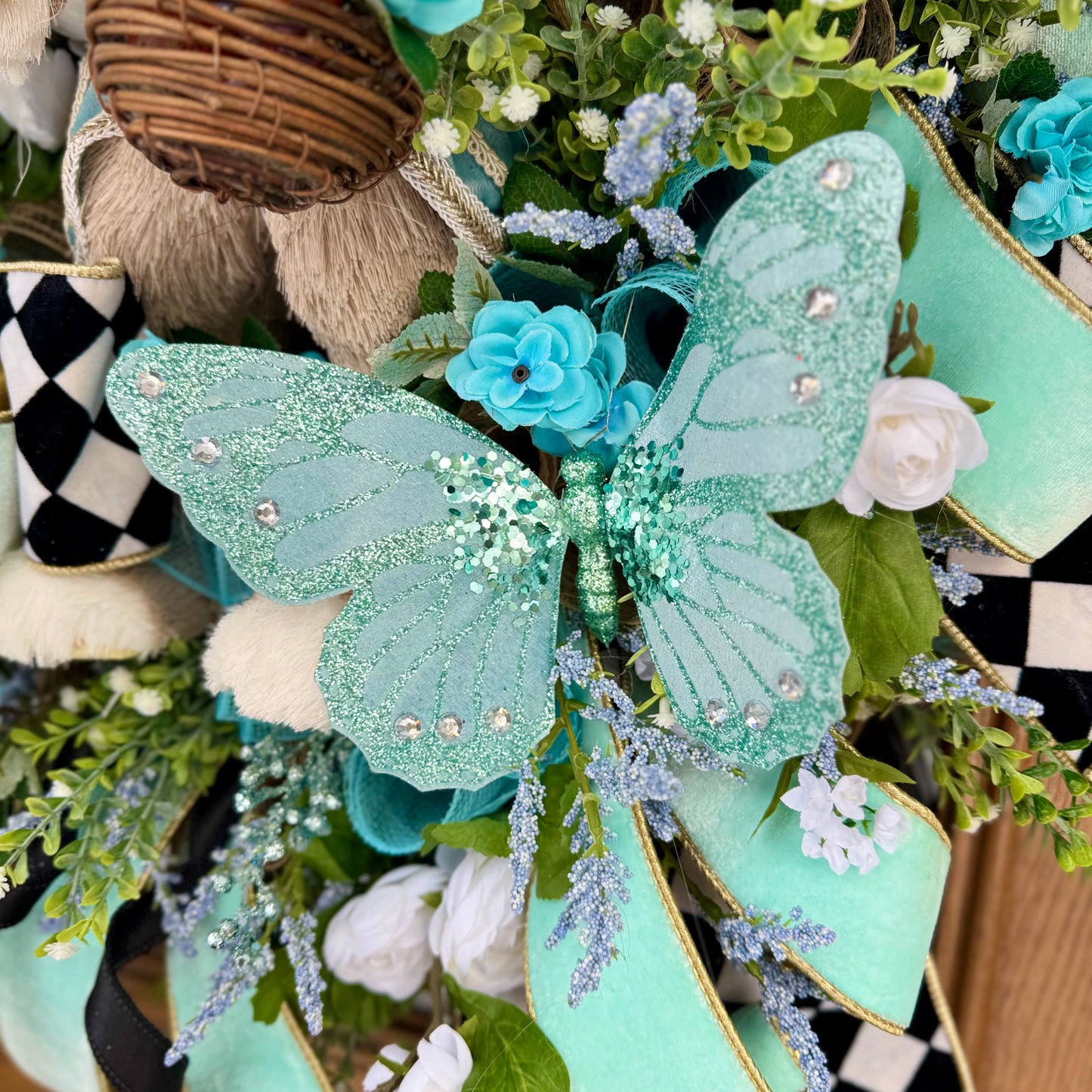 Easter Bunny Wreath | Spring Wreath | Easter Door Decor