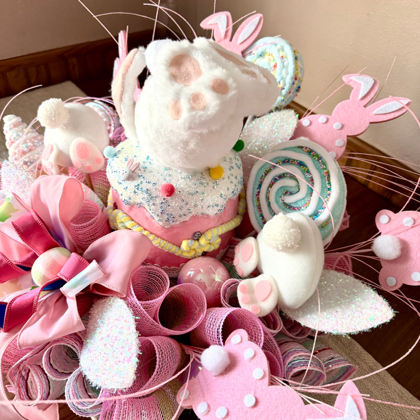 Easter Centerpiece Arrangement | Easter Table Decor | Spring Centerpiece | Easter Home Decor