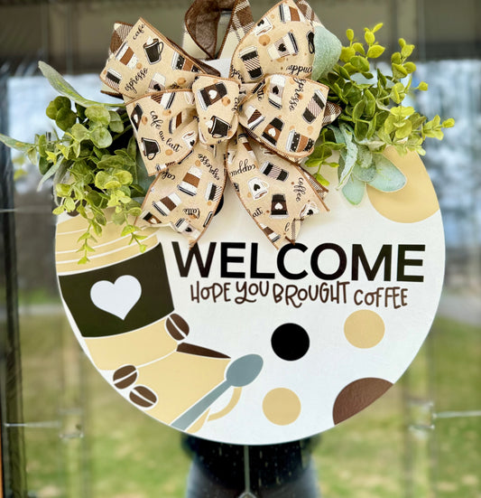 Coffee Door Hanger