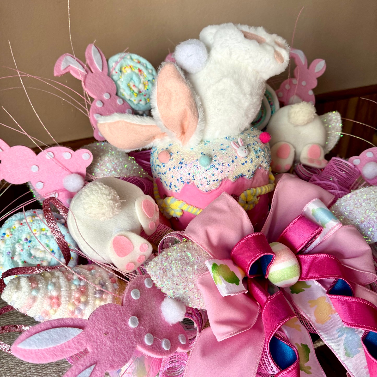 Easter Centerpiece Arrangement | Easter Table Decor | Spring Centerpiece | Easter Home Decor