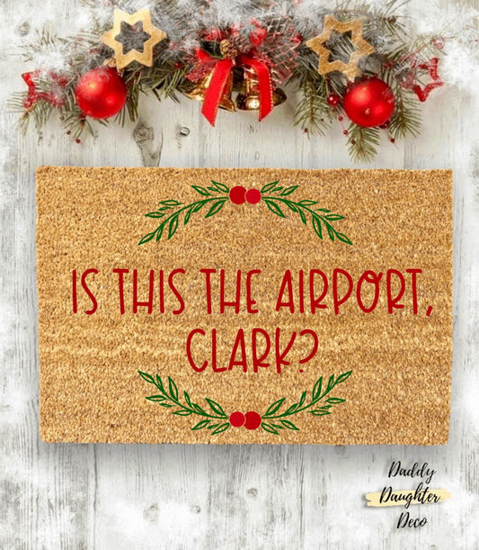 Is This The Airport Clark Doormat