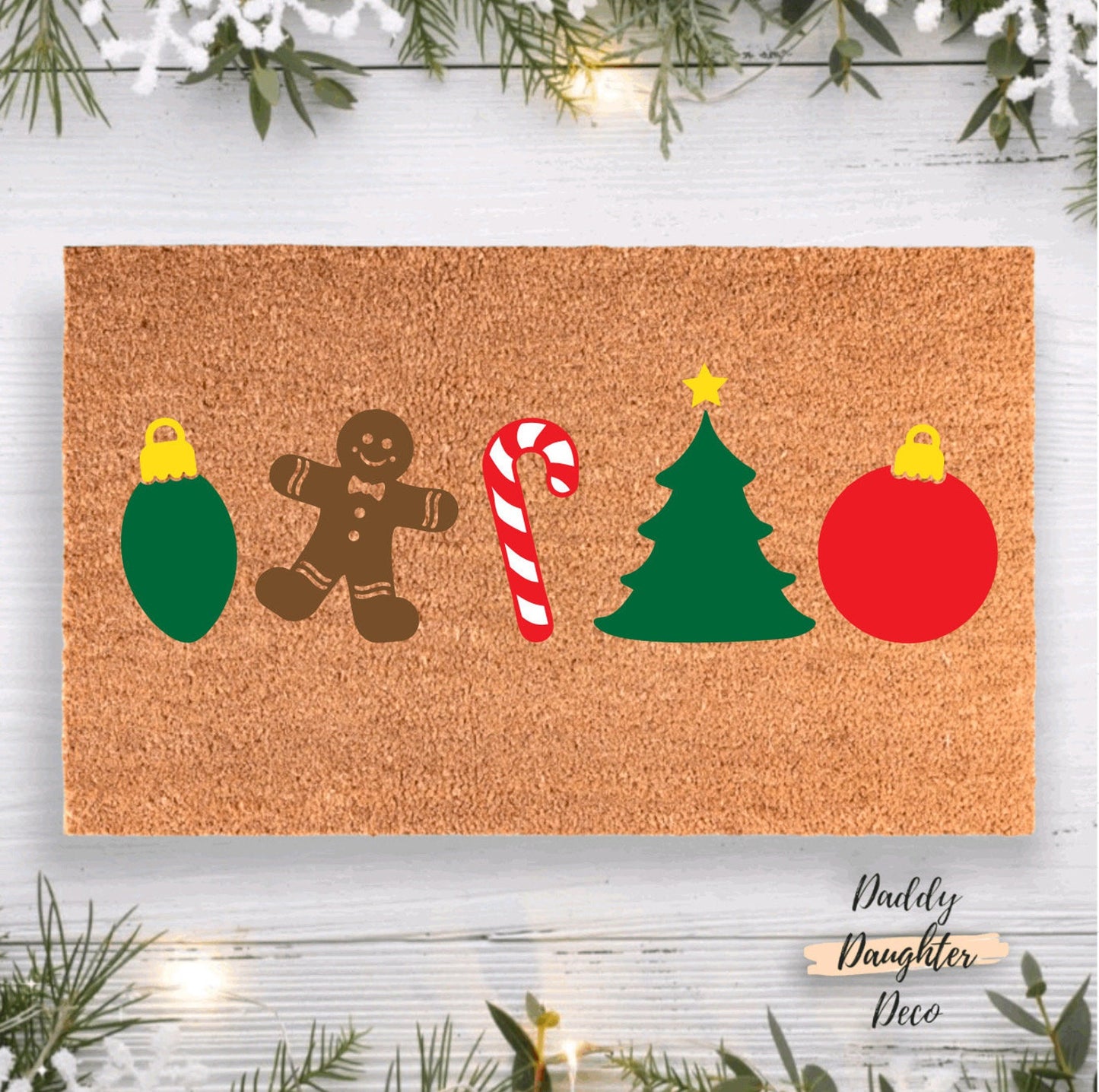 All Things Christmas Doormat