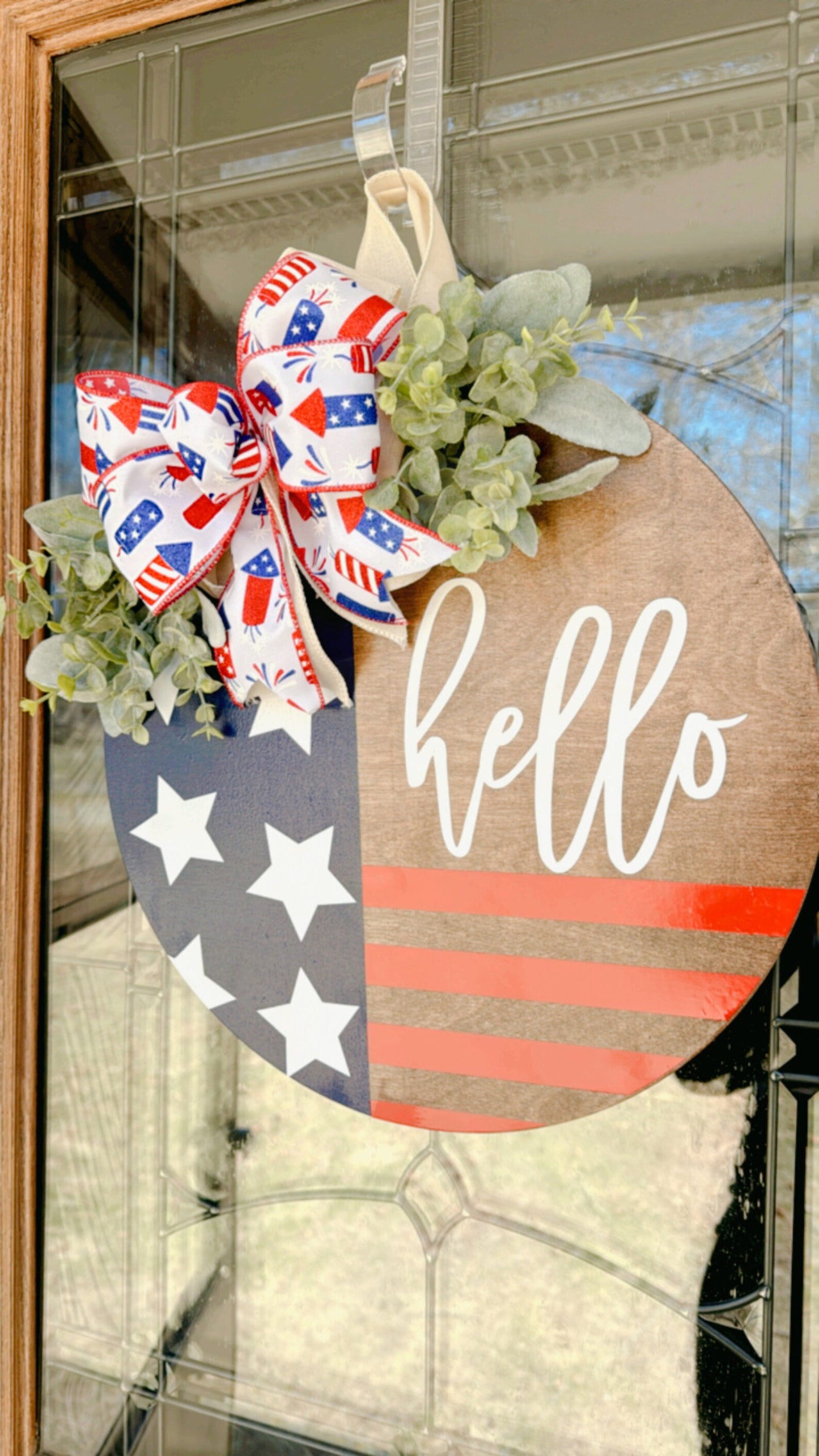 Patriotic Door Hanger