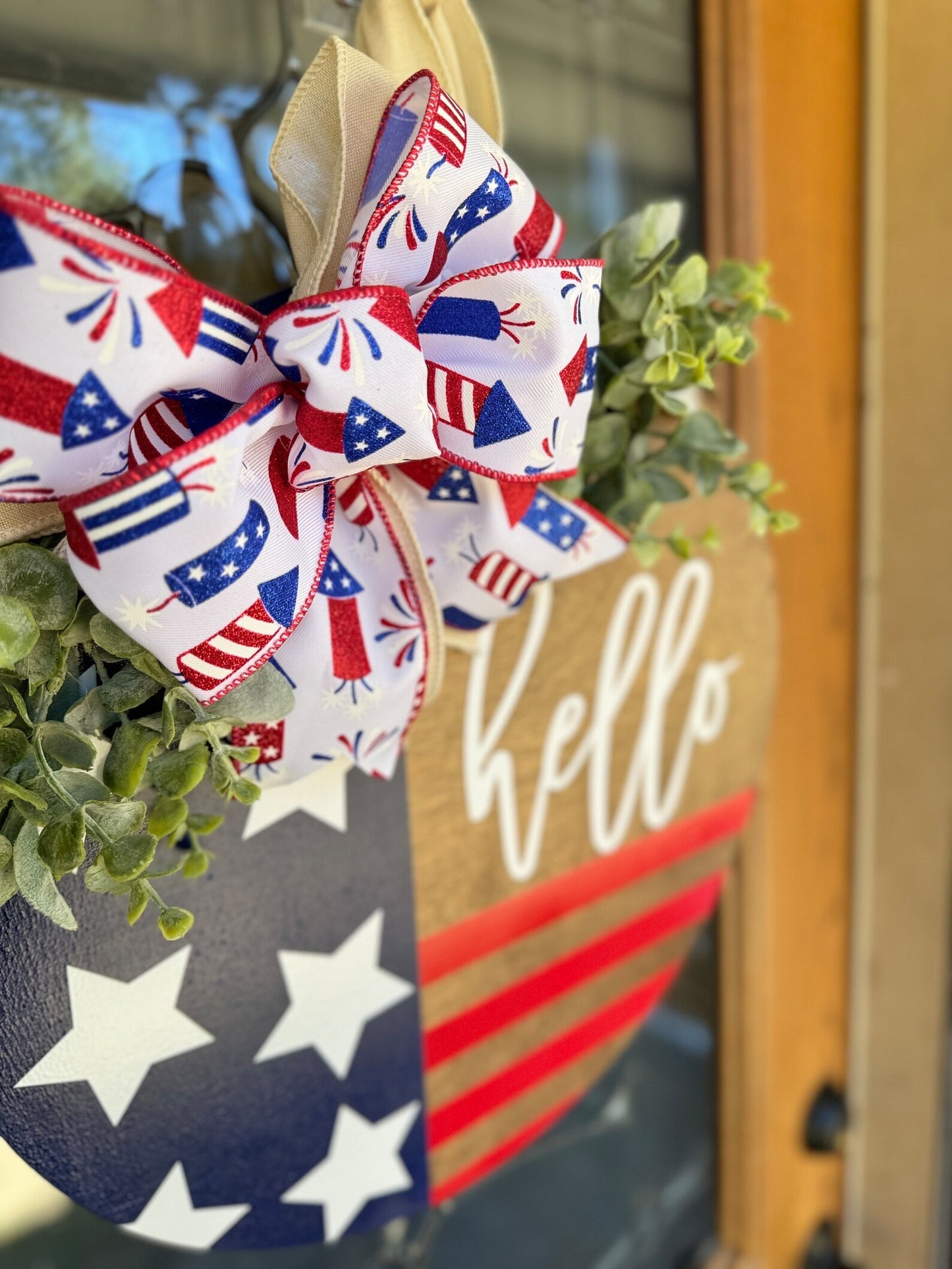 Patriotic Door Hanger