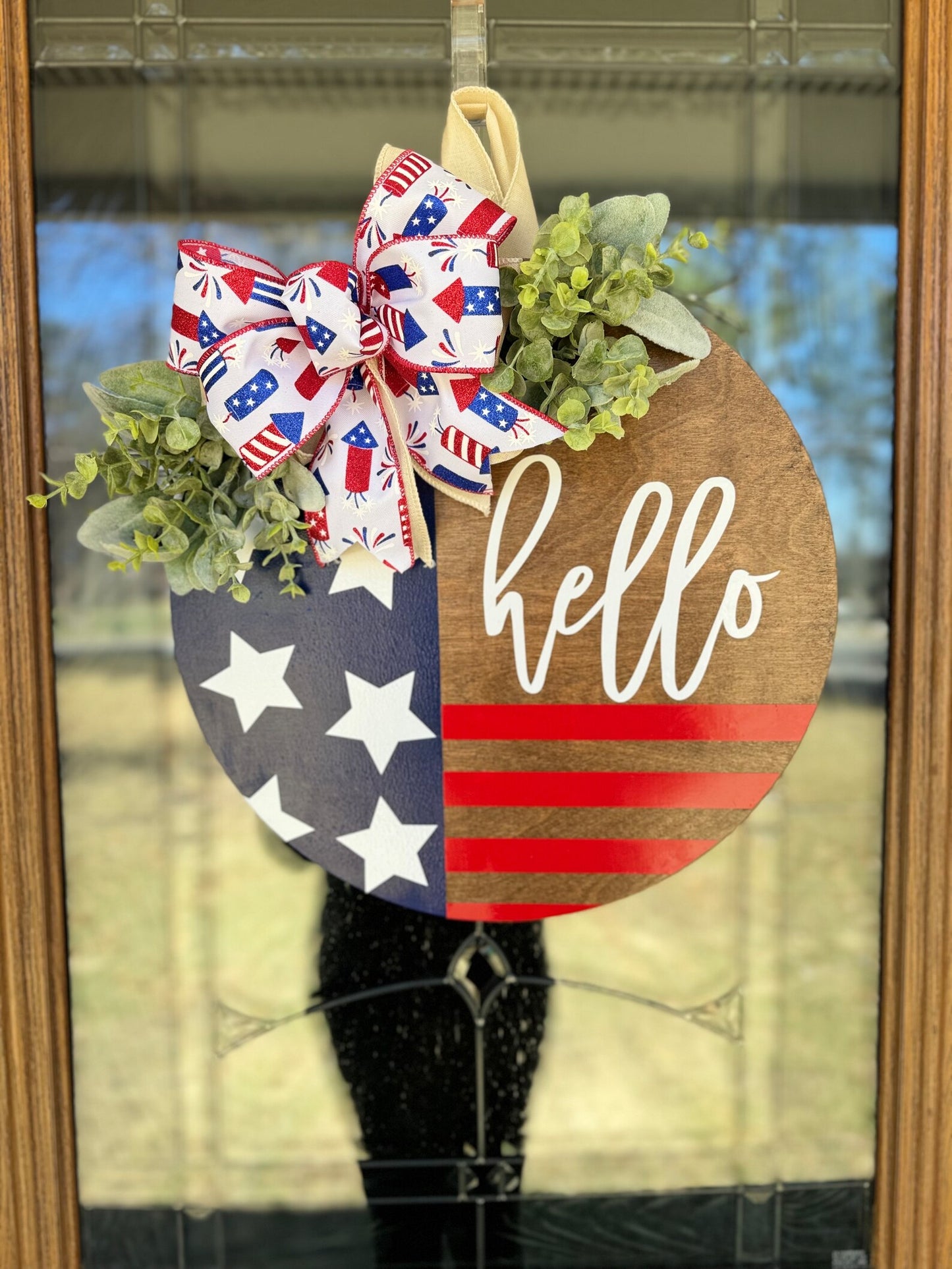 Patriotic Door Hanger