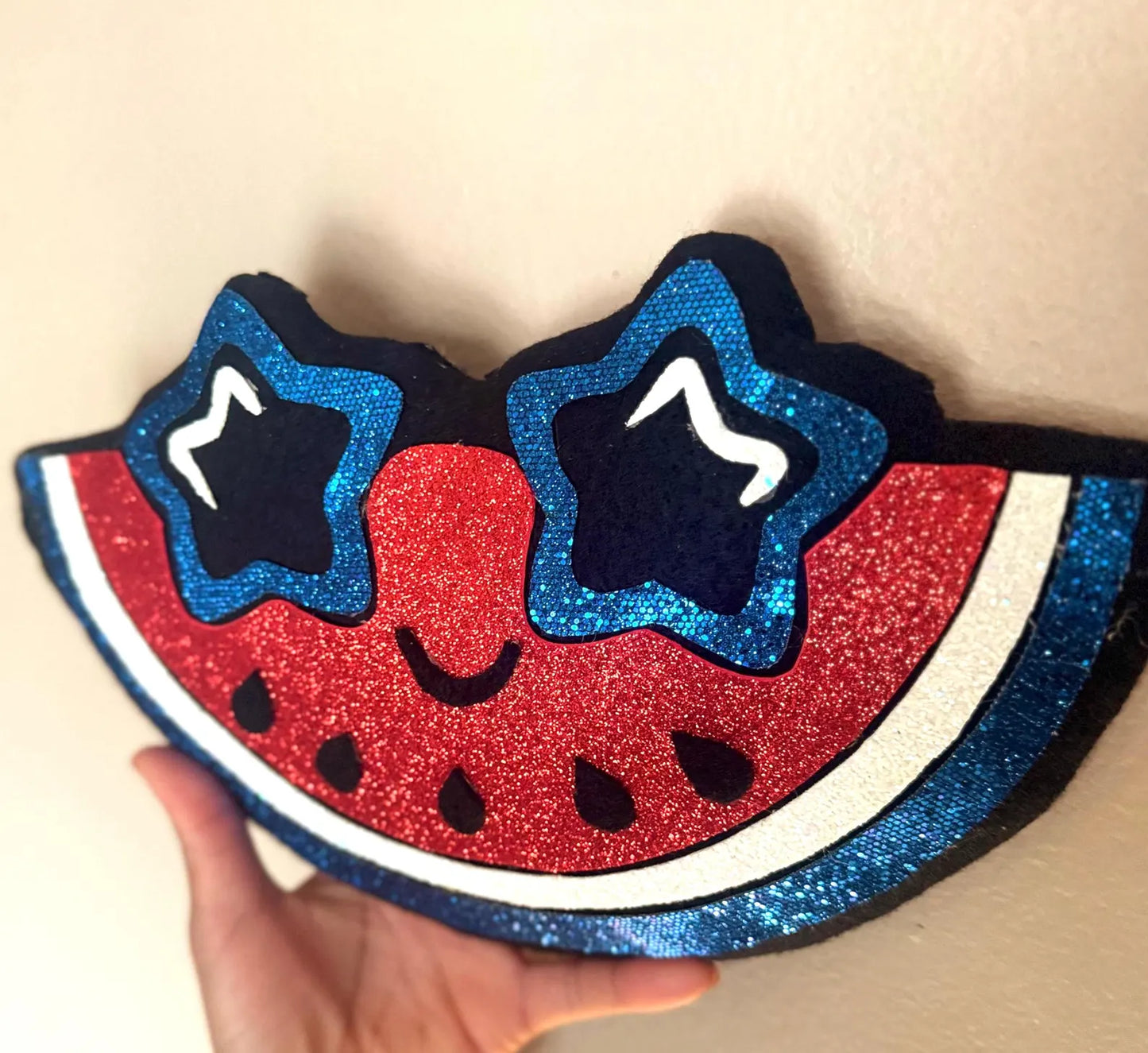 Patriotic Watermelon Wreath Attachment