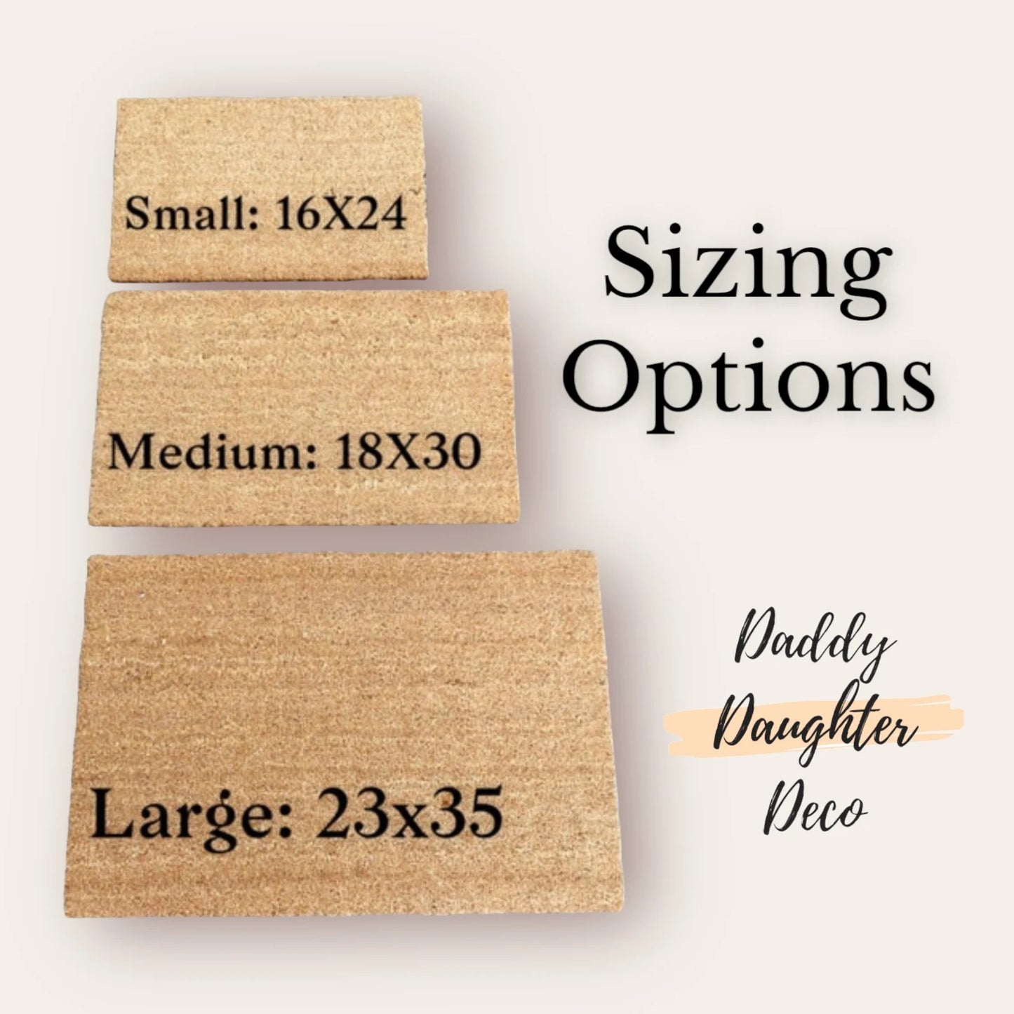 Welcome Christmas Tree Doormat