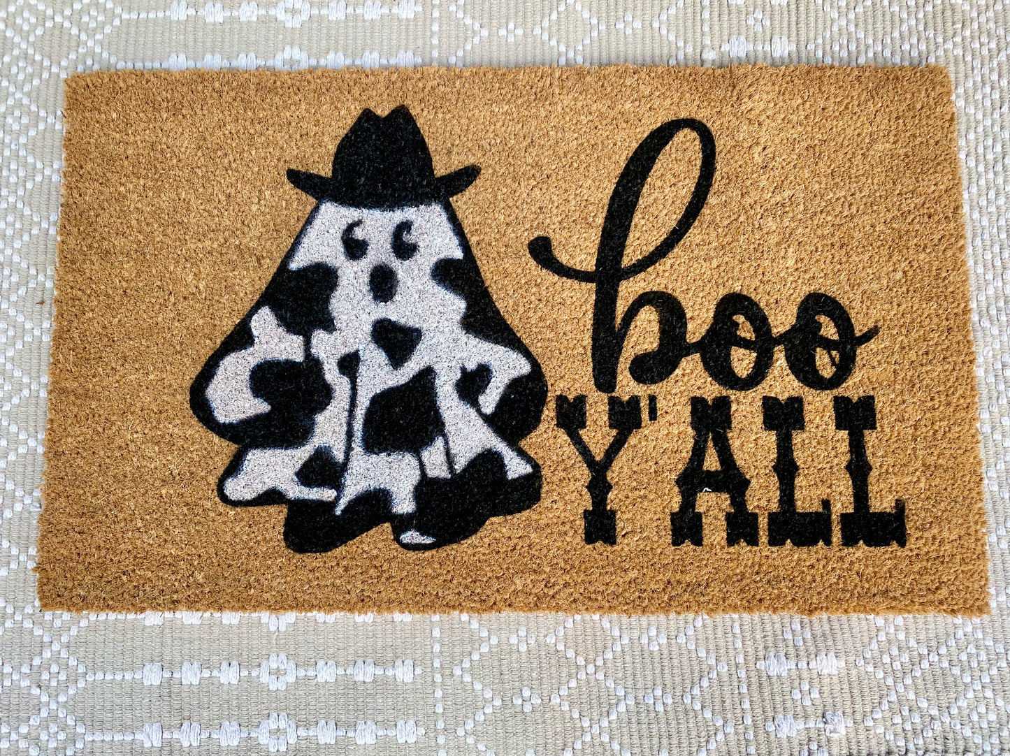 Boo Yโall Doormat