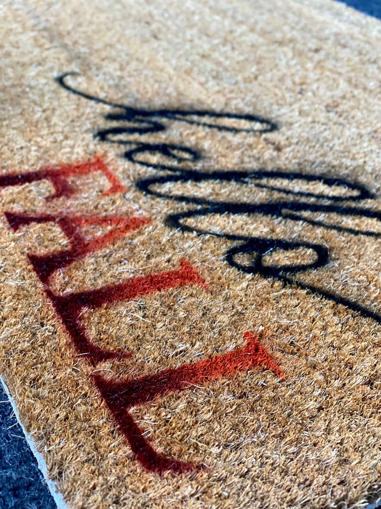 Hello Fall Thanksgiving Door Mat | Fall Porch Decor | Outdoor Fall Decor | Fall Decorations | Autumn Outdoor Rug | Closing Gift