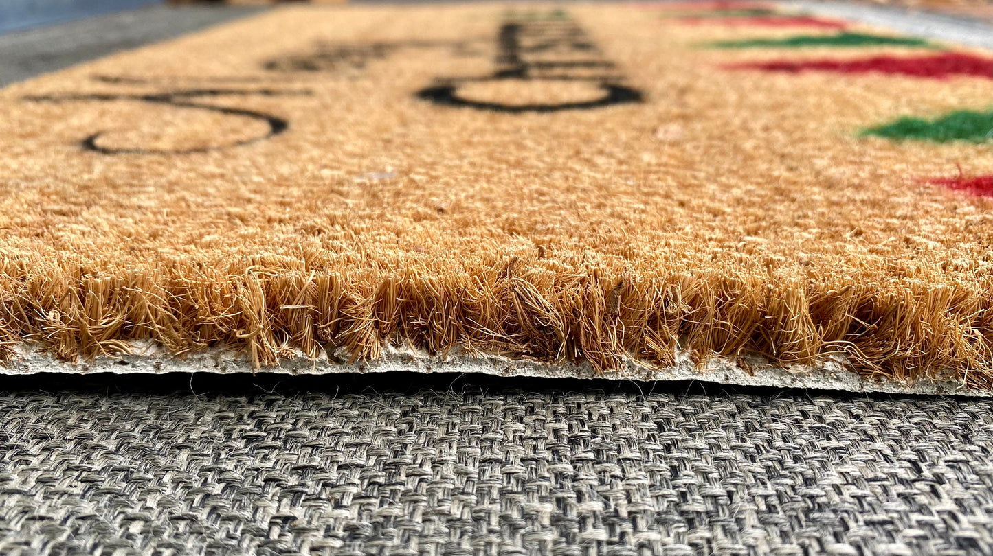 Merry Christmas Tree Doormat