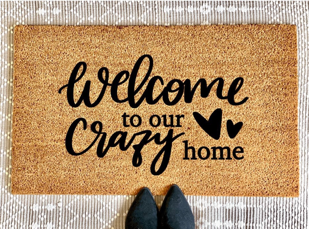 Welcome Ish Funny Doormat Welcome Mat Funny Door Mat Funny Gift Home  Doormat Housewarming Closing Gift 