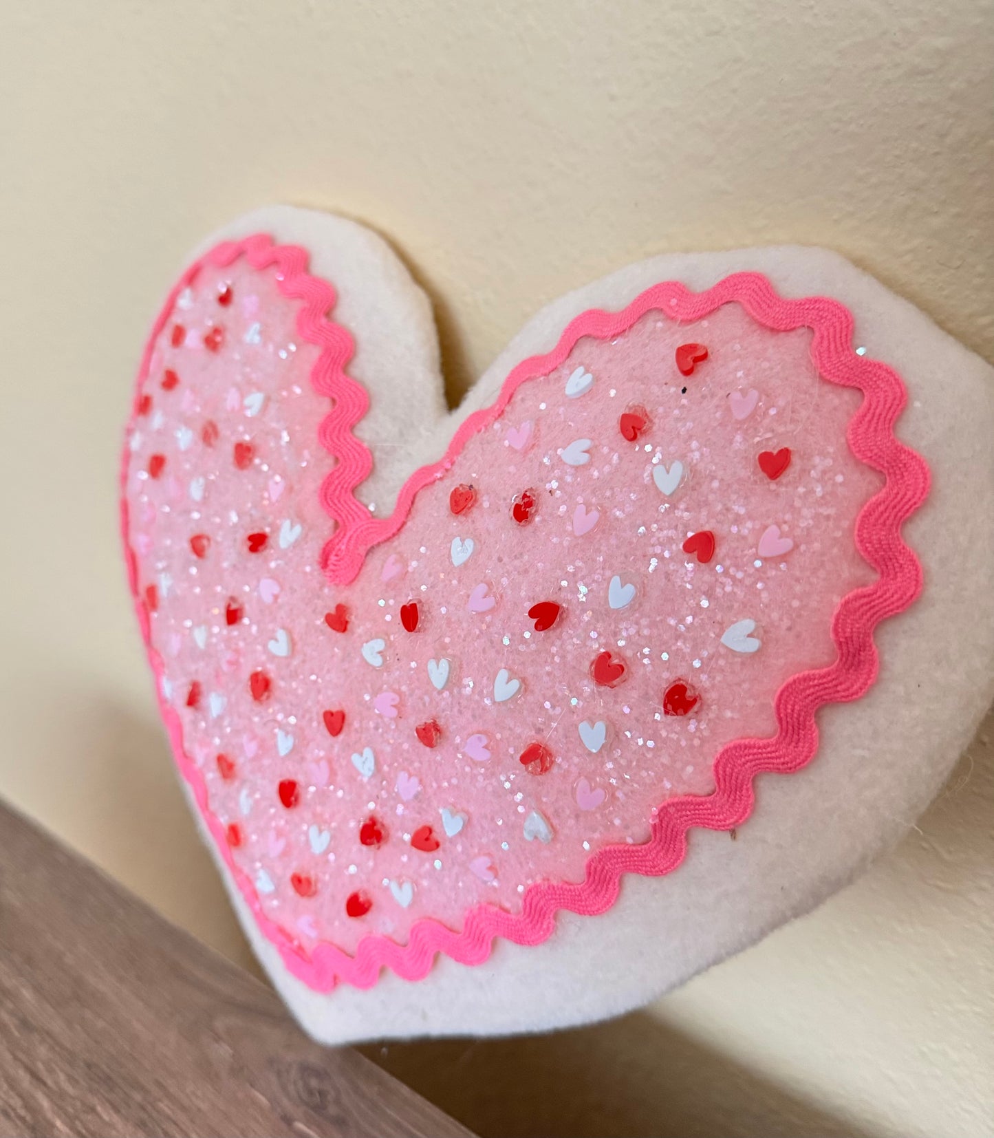 Heart Sugar Cookie Wreath Attachment