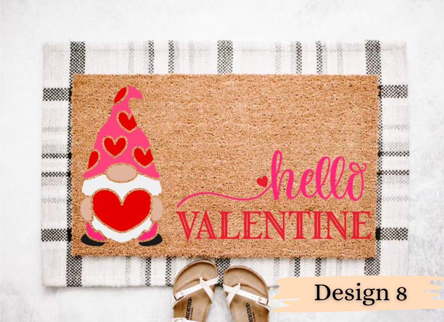 Galentine's Doormat Painting Workshop