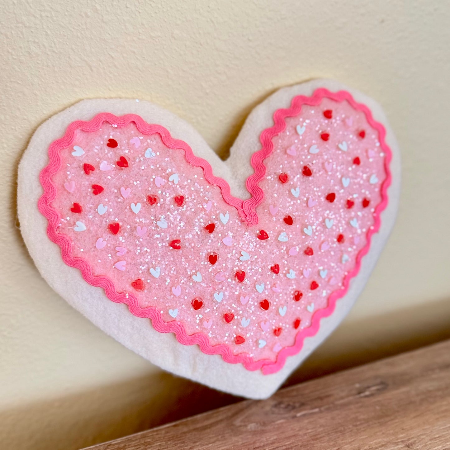 Heart Sugar Cookie Wreath Attachment