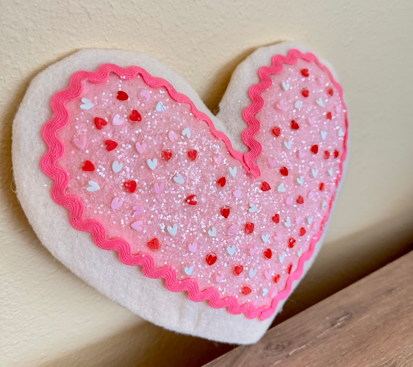 Heart Sugar Cookie Wreath Attachment