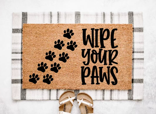 Wipe Your Paws Doormat