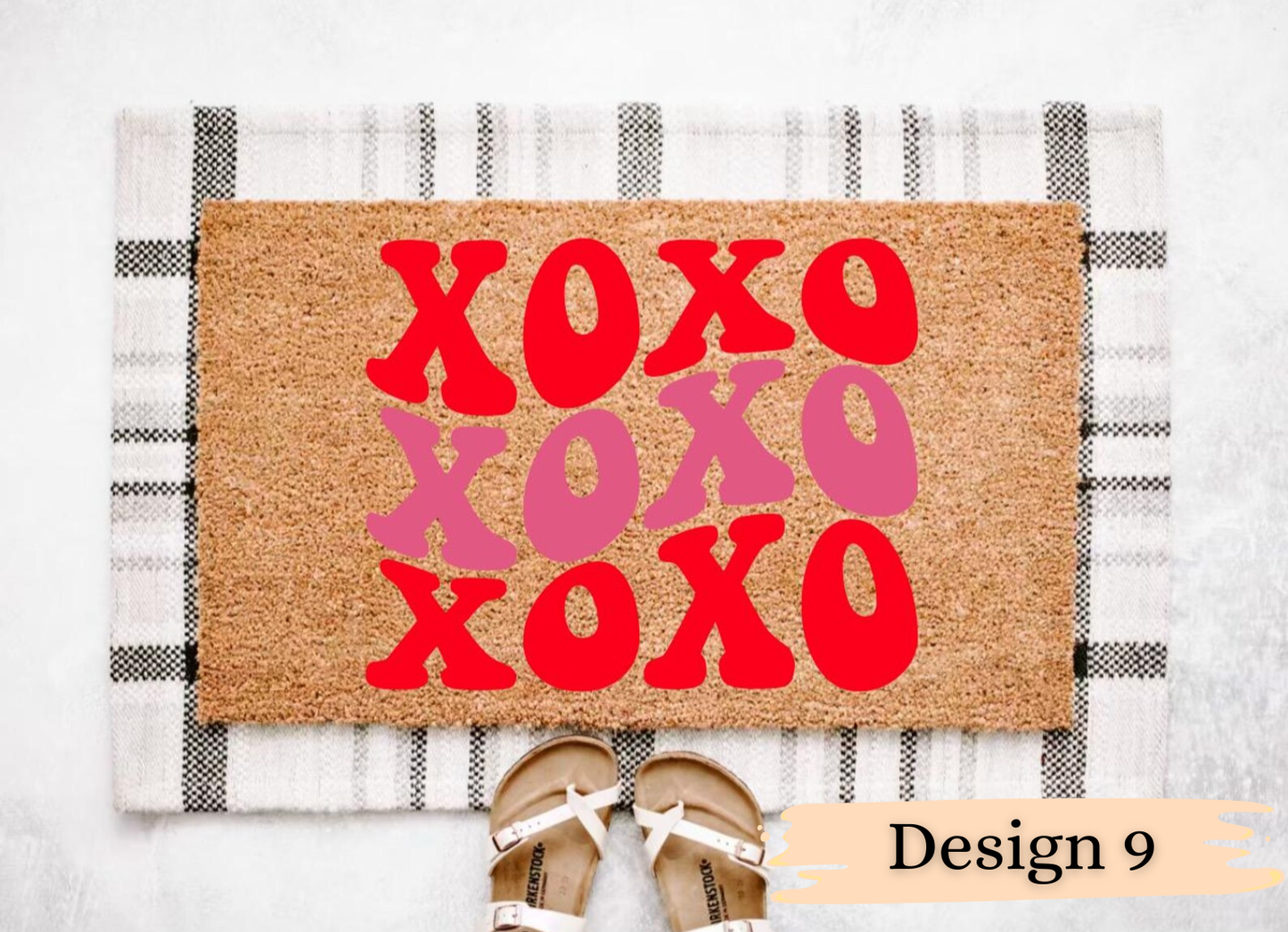 Galentine's Doormat Painting Workshop