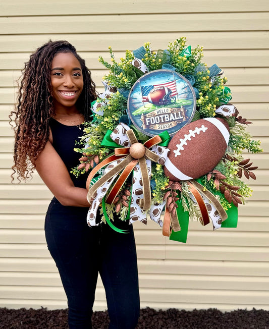 Football Season Wreath