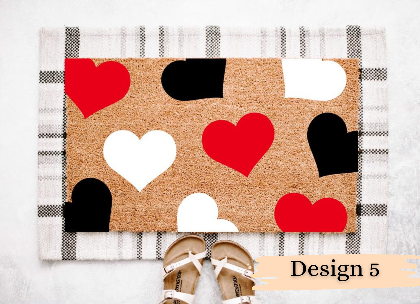 Galentine's Doormat Painting Workshop