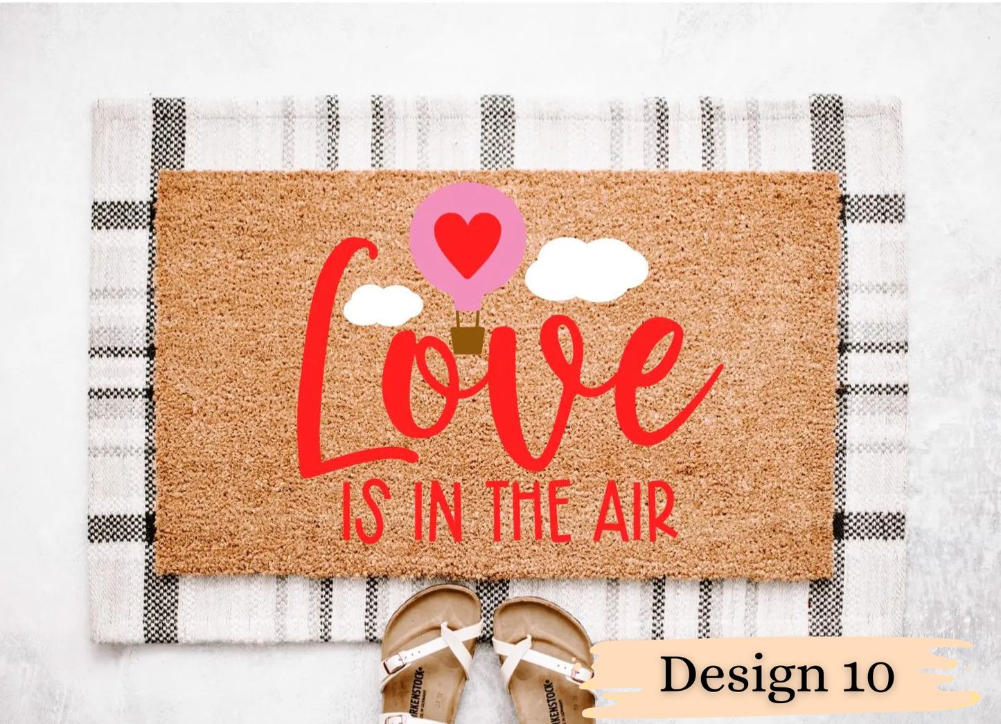 Galentine's Doormat Painting Workshop