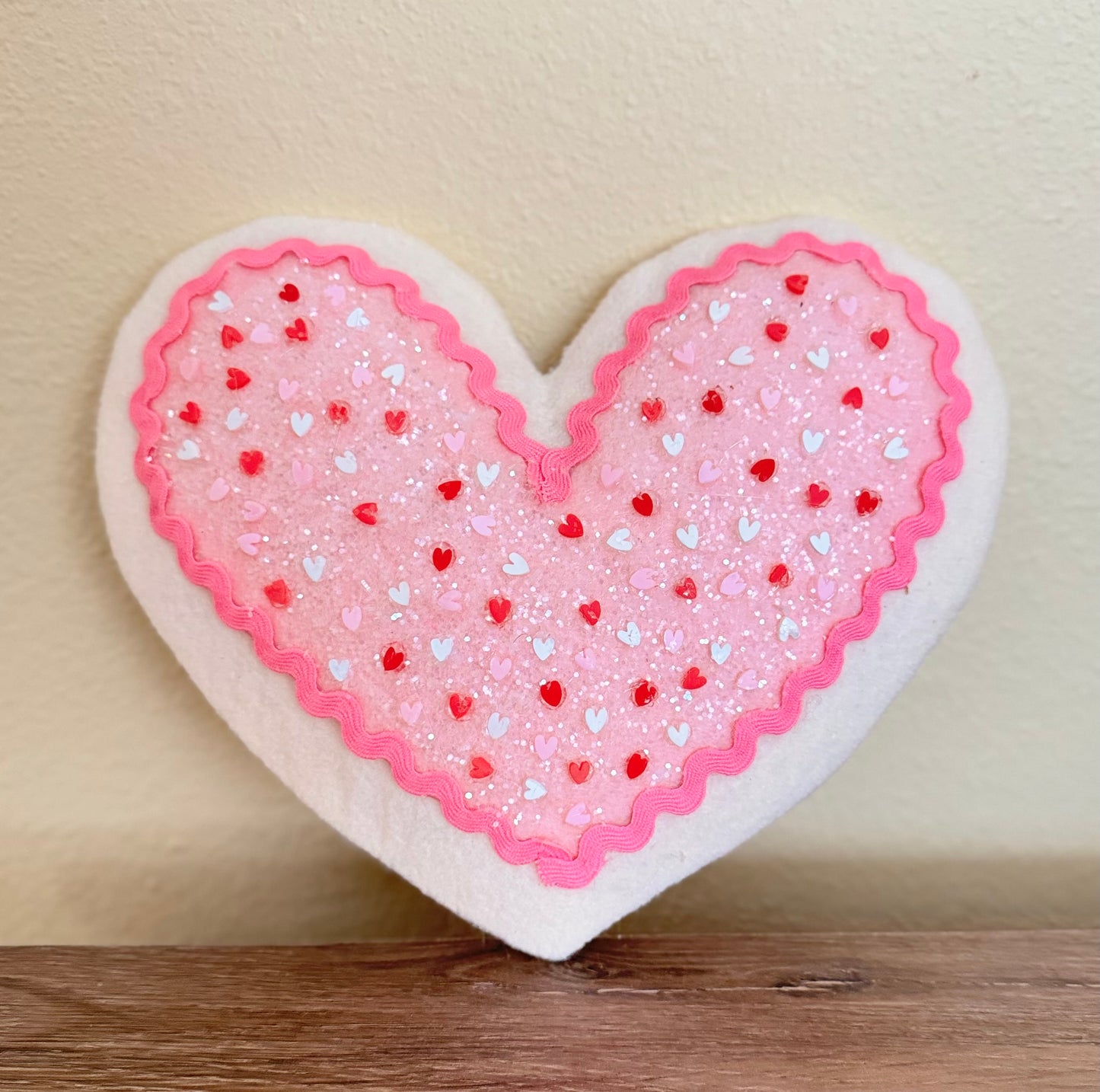 Heart Sugar Cookie Wreath Attachment