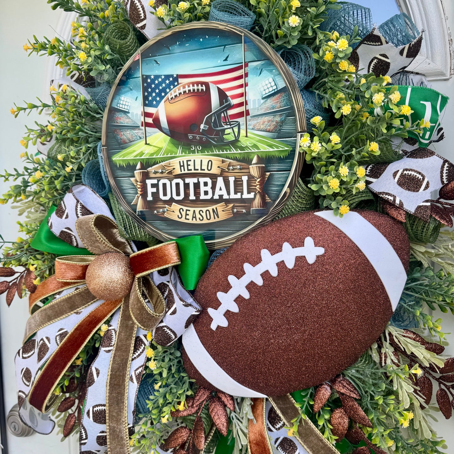 Football Season Wreath