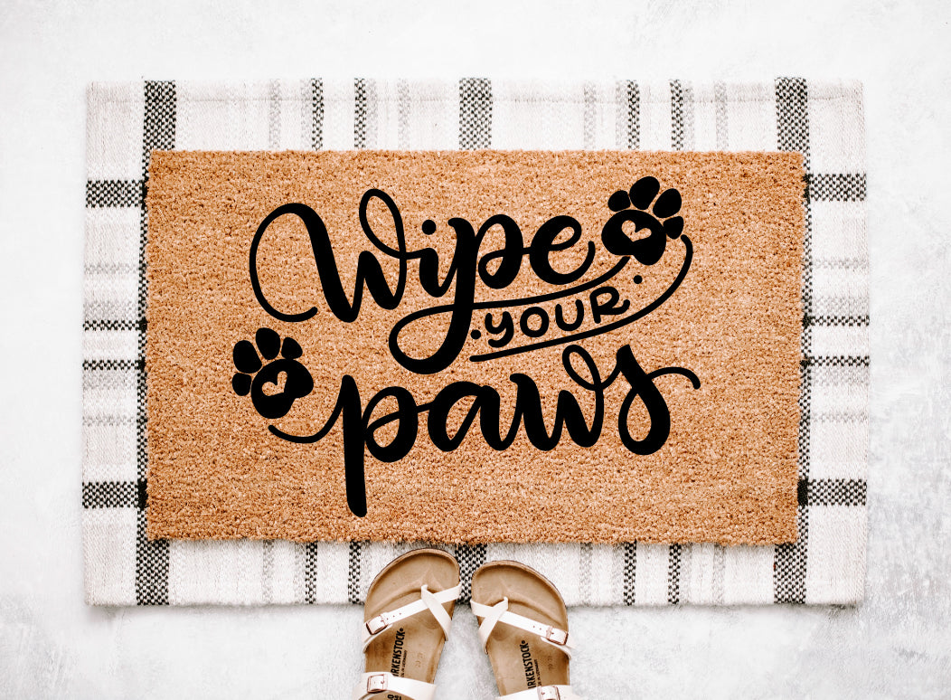 Wipe Your Paws Doormat