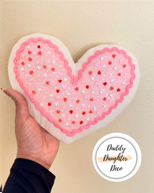 Heart Sugar Cookie Wreath Attachment