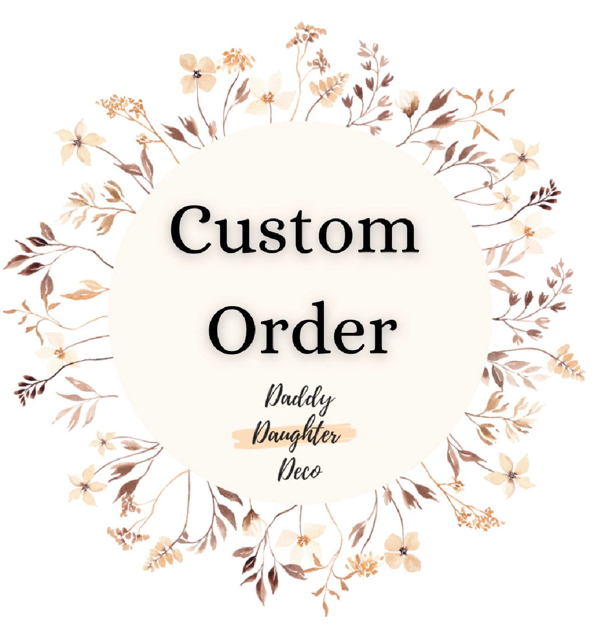 Custom Order For Katie
