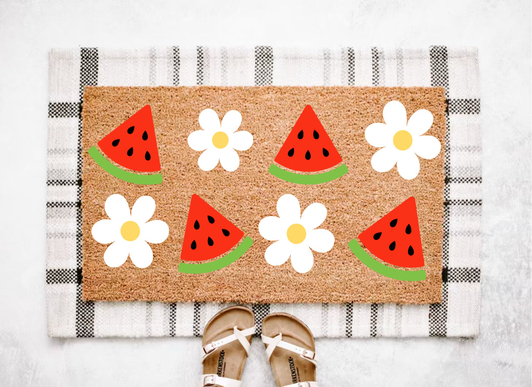 Strawberry Summer Doormat