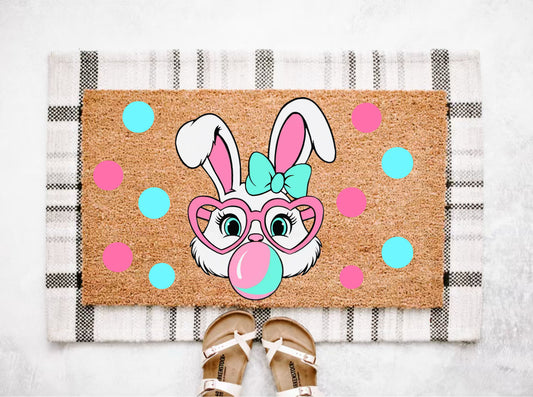 Bunny Easter Doormat
