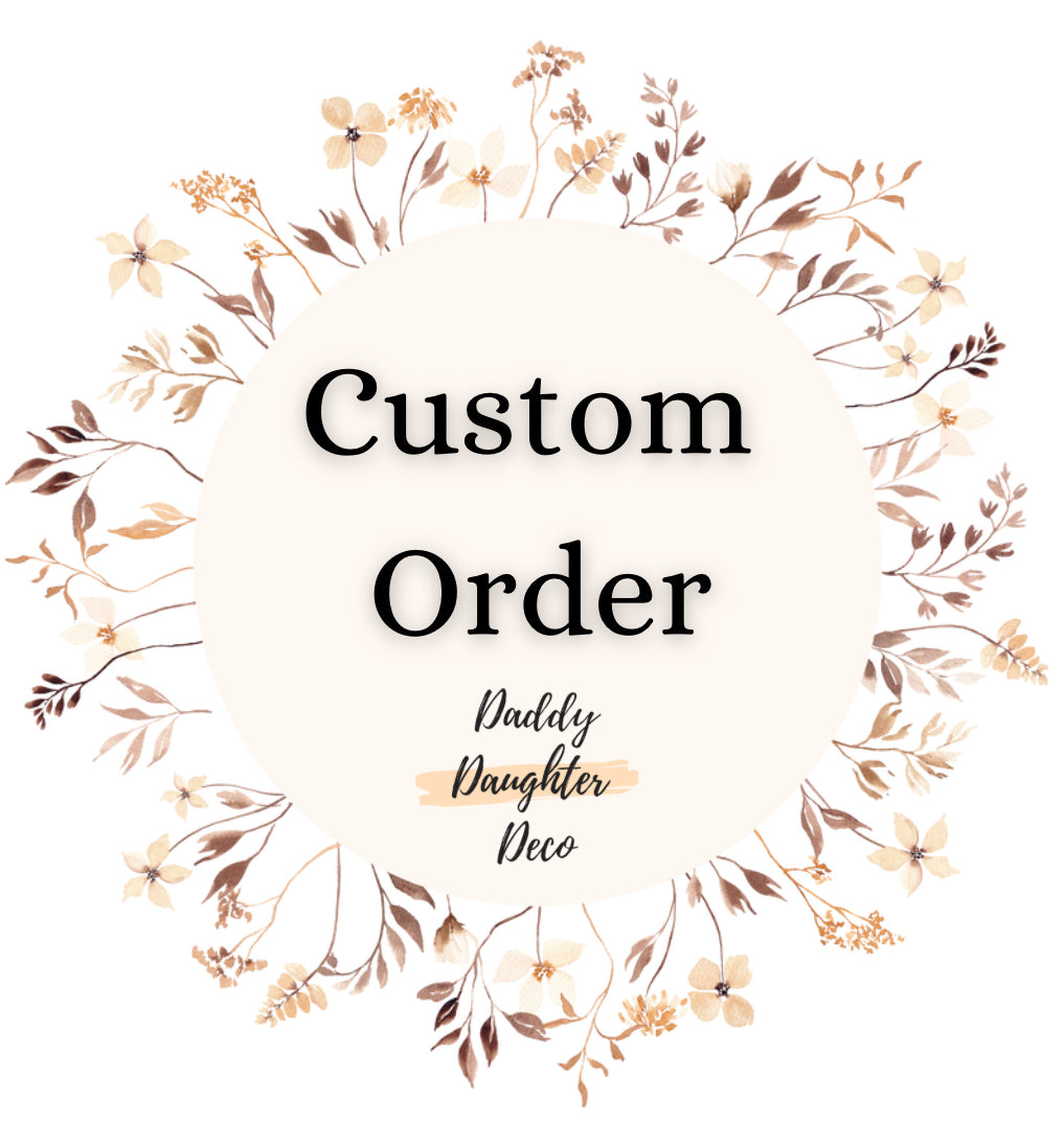 Custom Order For Nicole