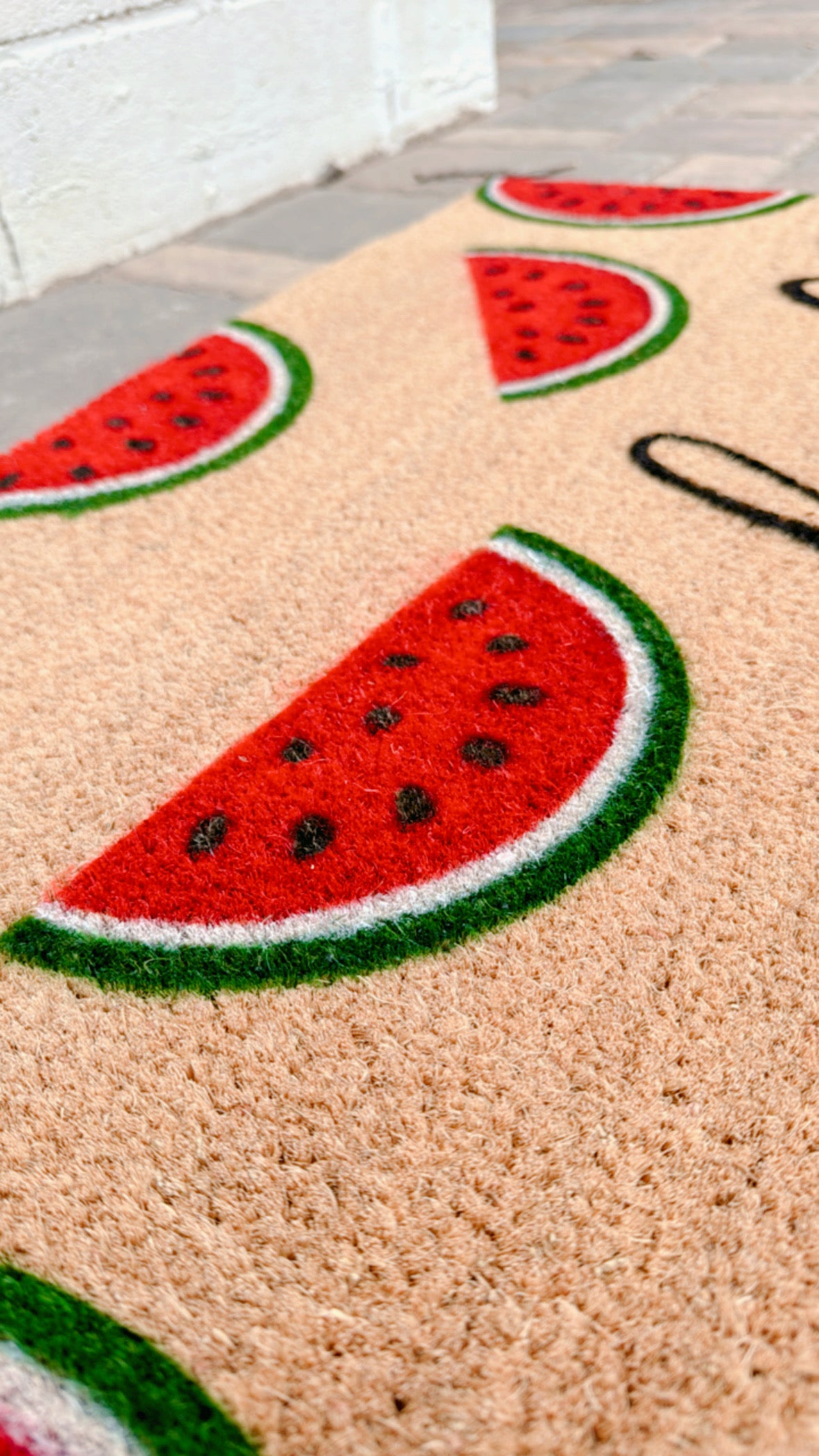 Hello Watermelon Doormat