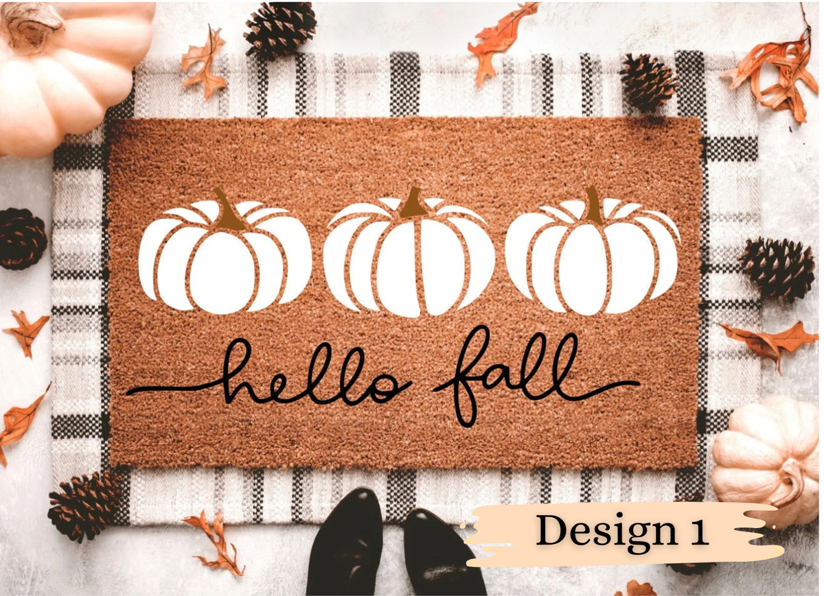 Fall-O-Ween Doormat Painting Workshop