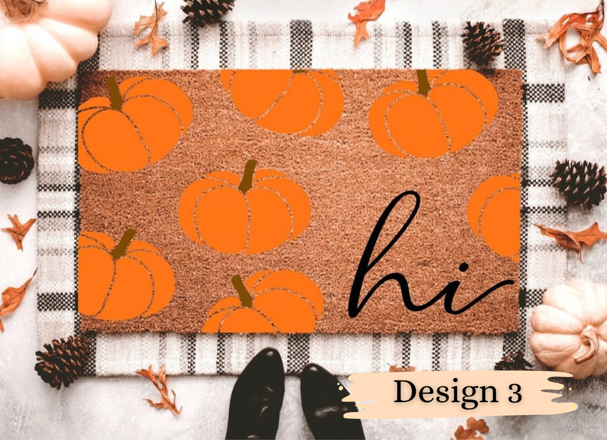 Fall-O-Ween Doormat Painting Workshop
