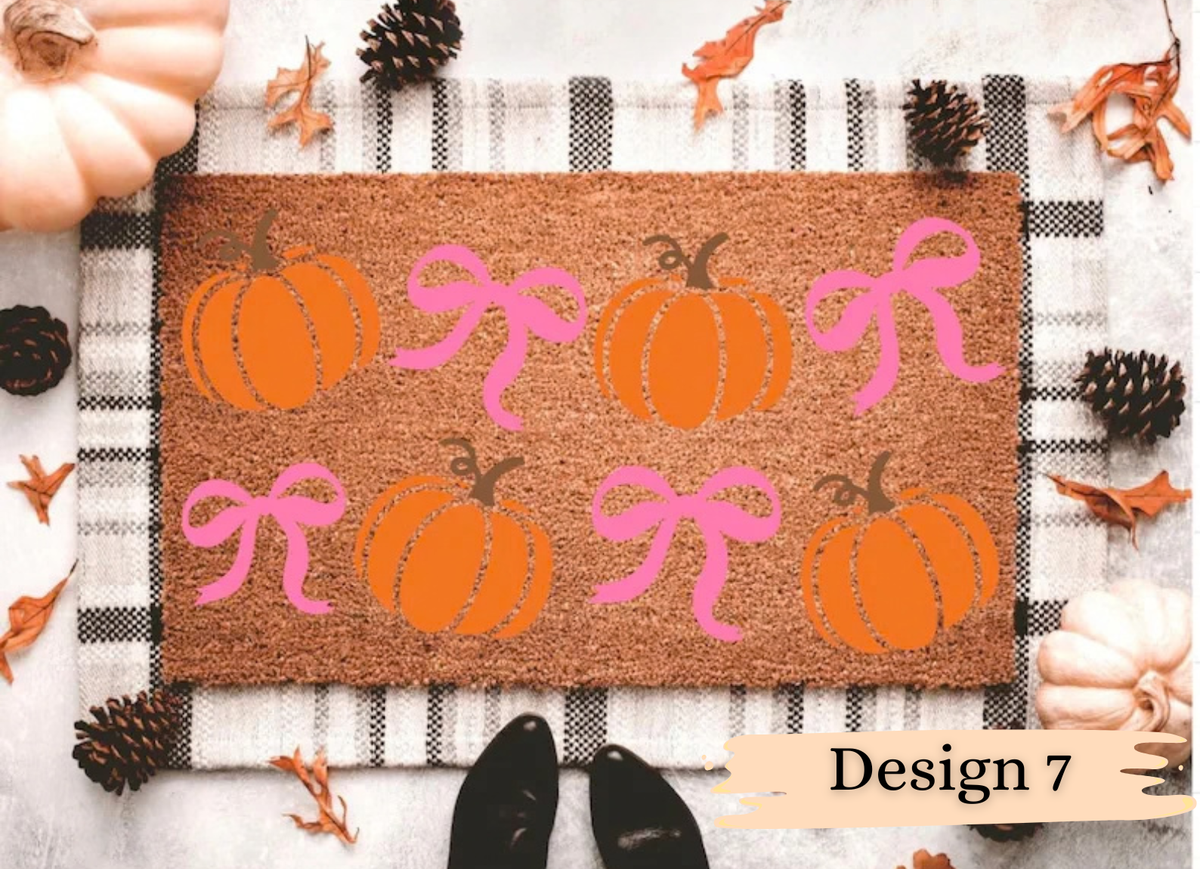 Fall-O-Ween Doormat Painting Workshop