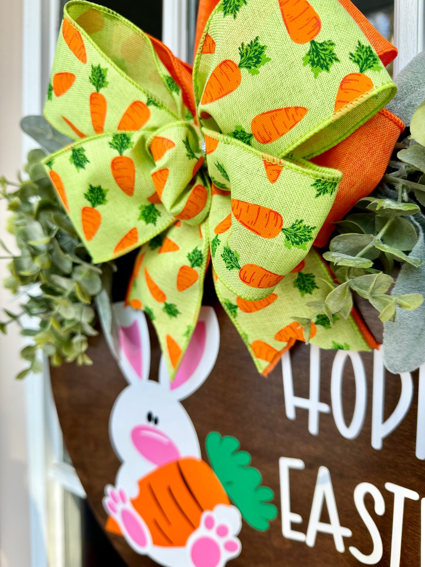 Hoppy Easter Bunny Door Hanger