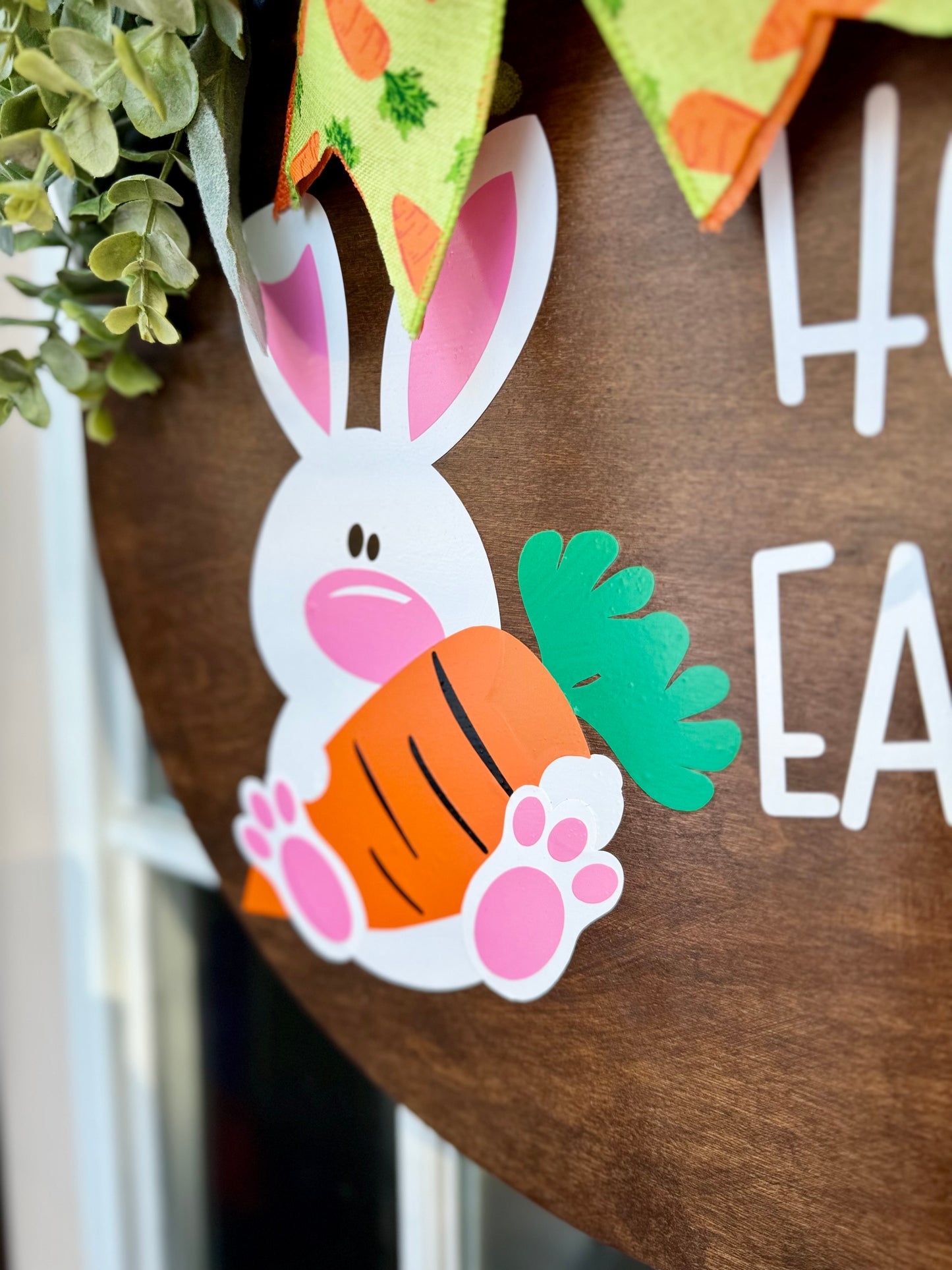 Hoppy Easter Bunny Door Hanger