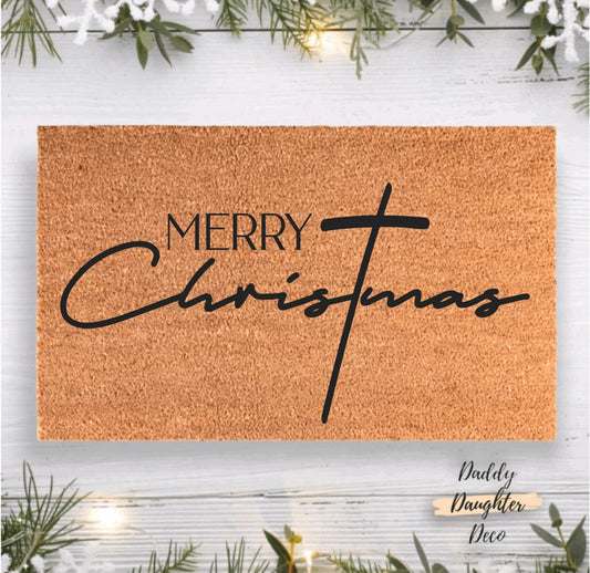 Merry Christmas Doormat