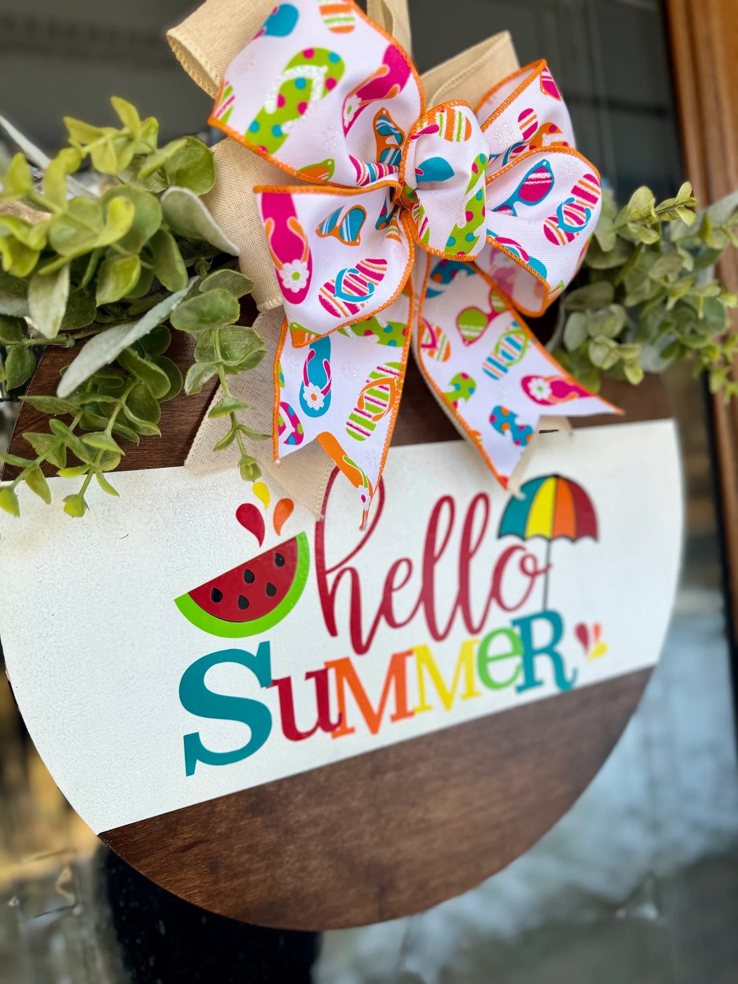 Hello Summer Door Hanger