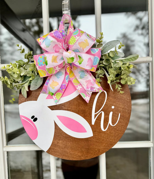 Easter Bunny Door Hanger