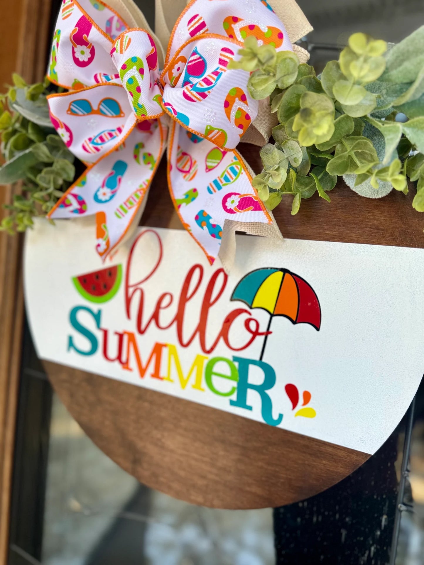 Hello Summer Door Hanger