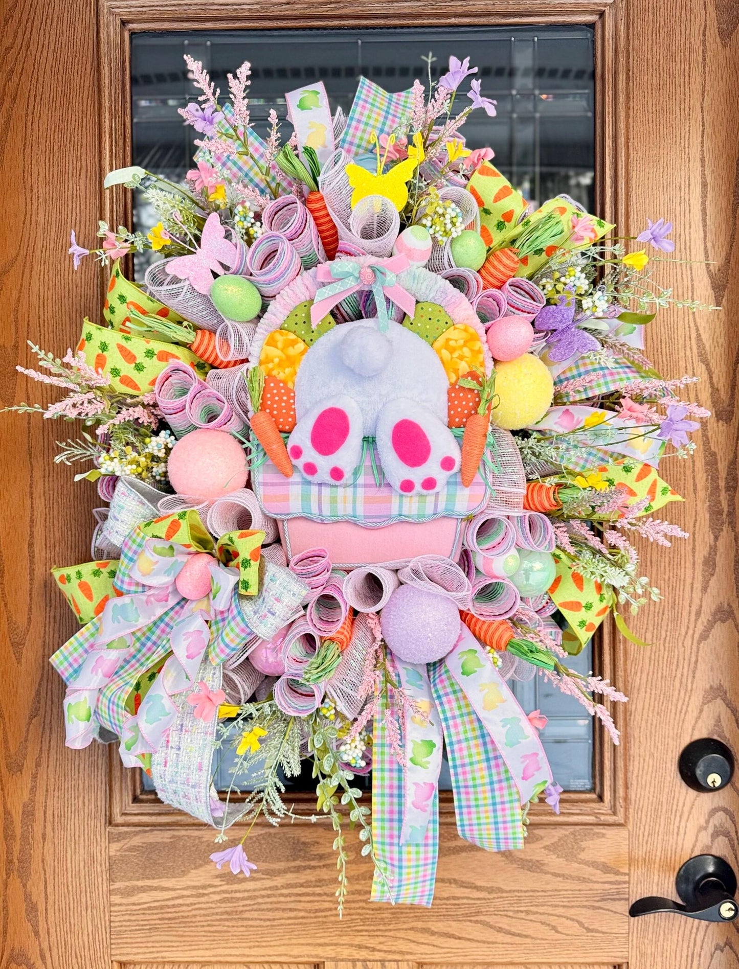 Easter Bunny Wreath | Spring Wreath | Easter Door Decor | Easter Porch Decor