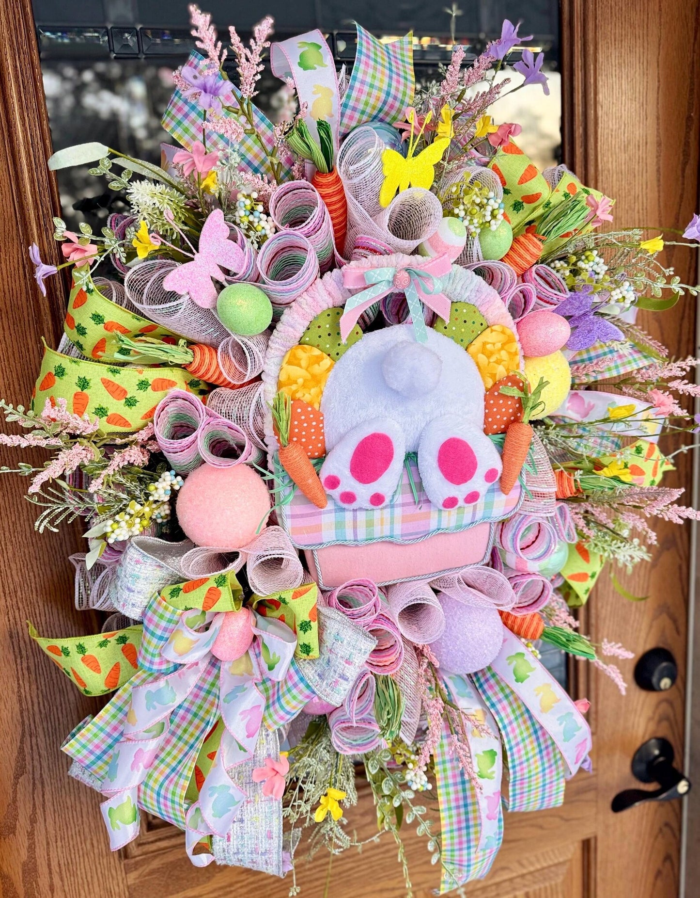 Easter Bunny Wreath | Spring Wreath | Easter Door Decor | Easter Porch Decor