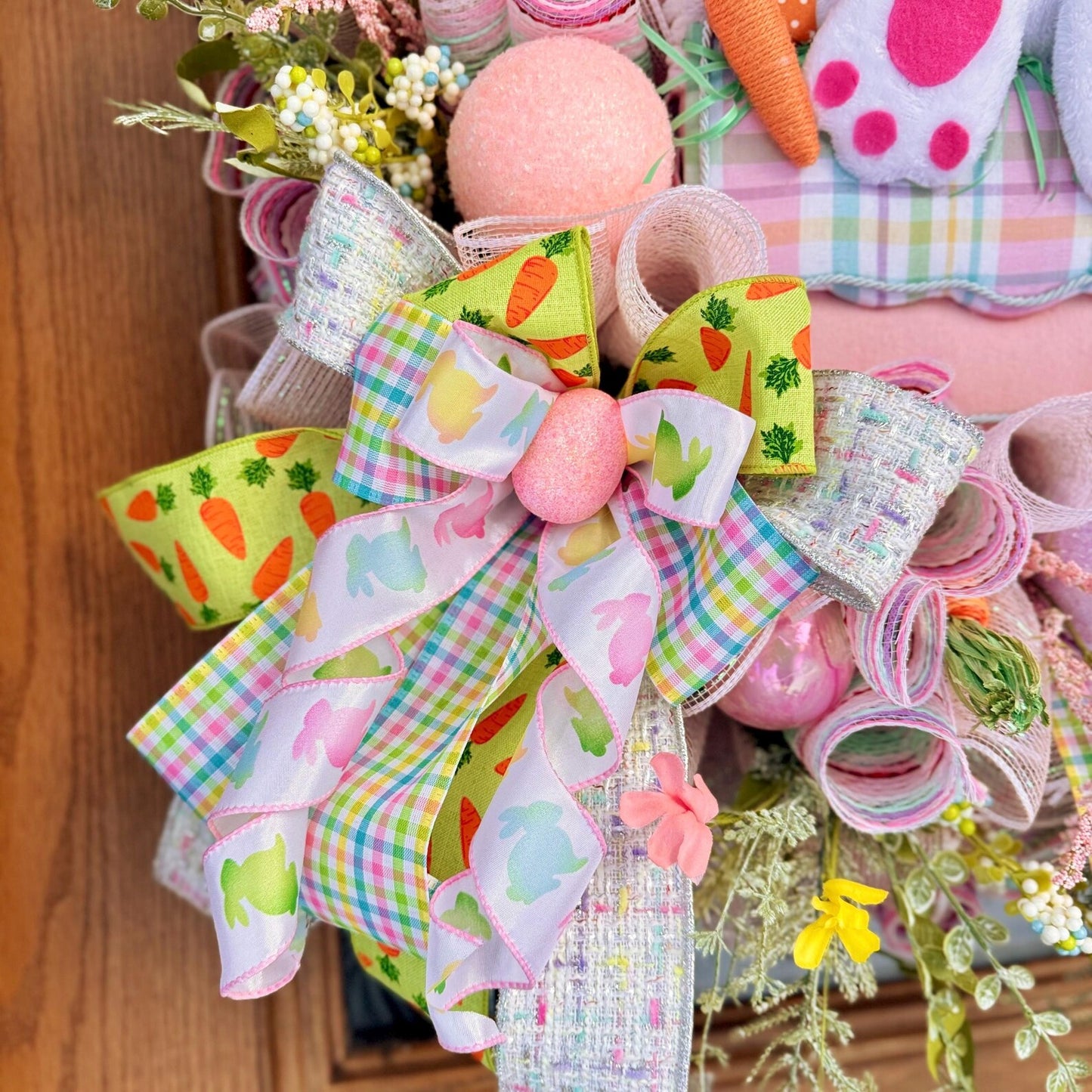 Easter Bunny Wreath | Spring Wreath | Easter Door Decor | Easter Porch Decor