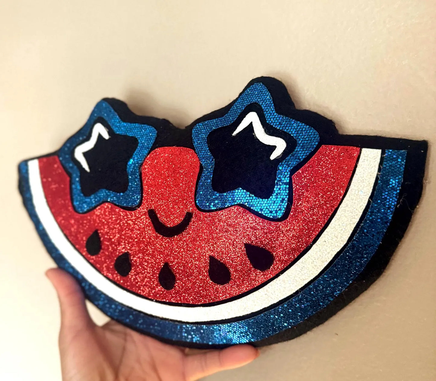 Patriotic Watermelon Wreath Attachment