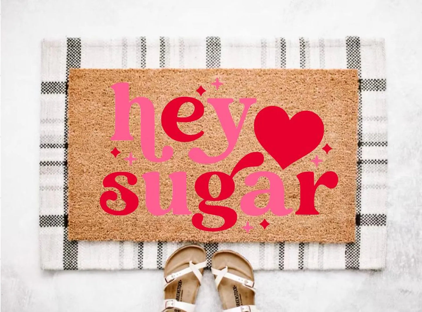 Hey Sugar Doormat